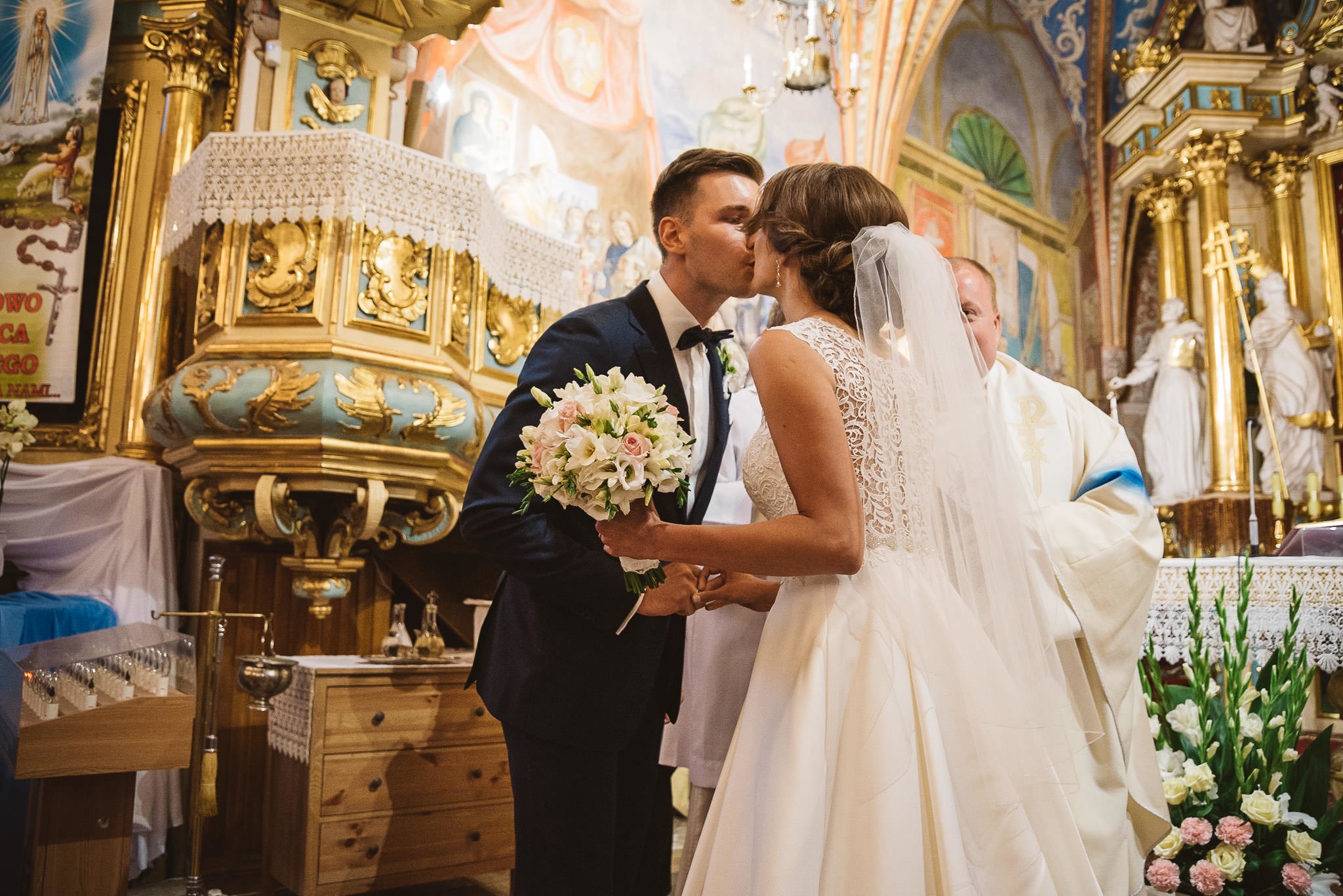 Monika i Michał, wesele w Paryżu i sesja plenerowa w stadninie koni w Czołowie 126