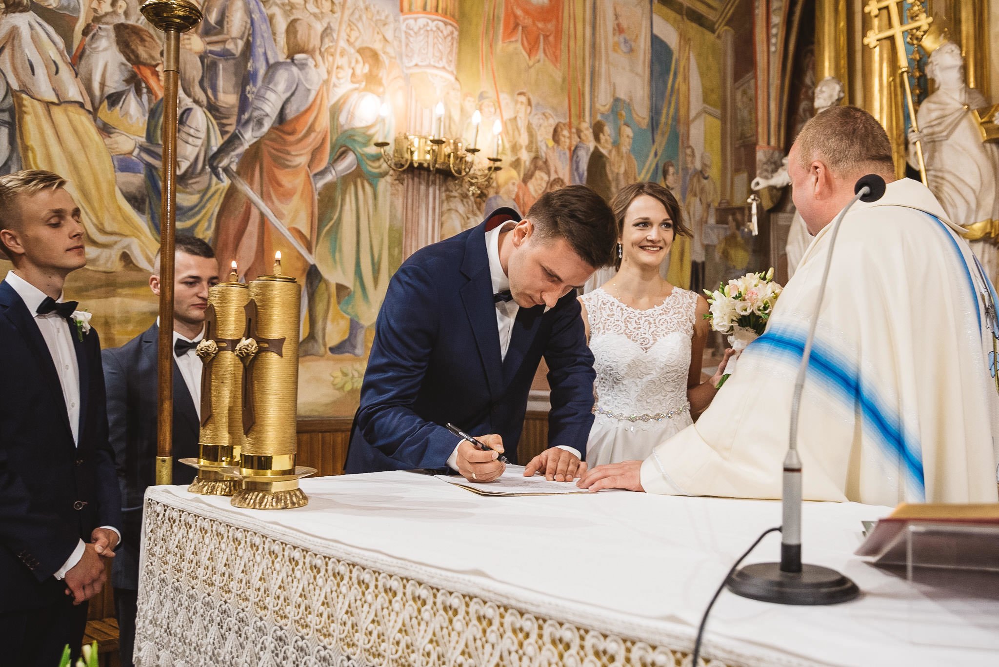 Monika i Michał, wesele w Paryżu i sesja plenerowa w stadninie koni w Czołowie 140