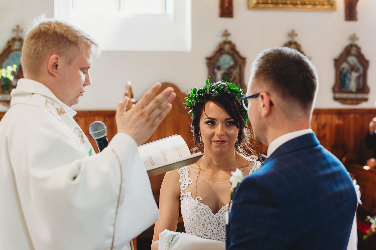 Mustangiem do ślubu! Plener ślubny Asi i Tomka - Kolorowe Jeziorka. 79